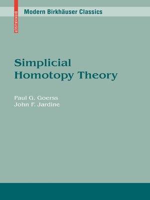 cover image of Simplicial Homotopy Theory